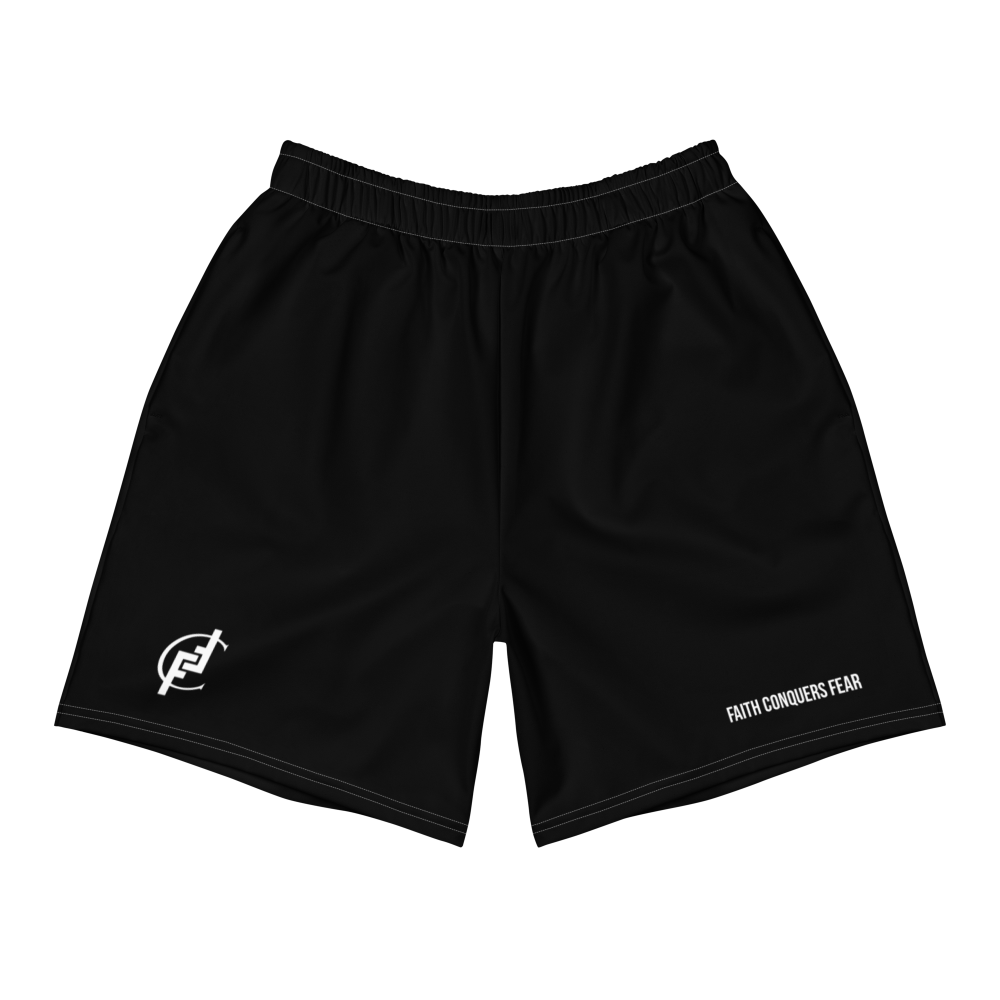 FaithConquersFear Men's Recycled Athletic Shorts